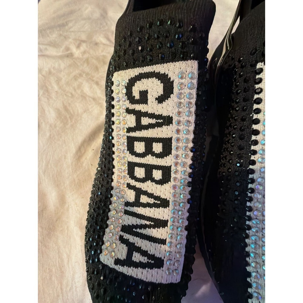Crystal Embellished Sneakers Size 40 - Picture 3 of 11